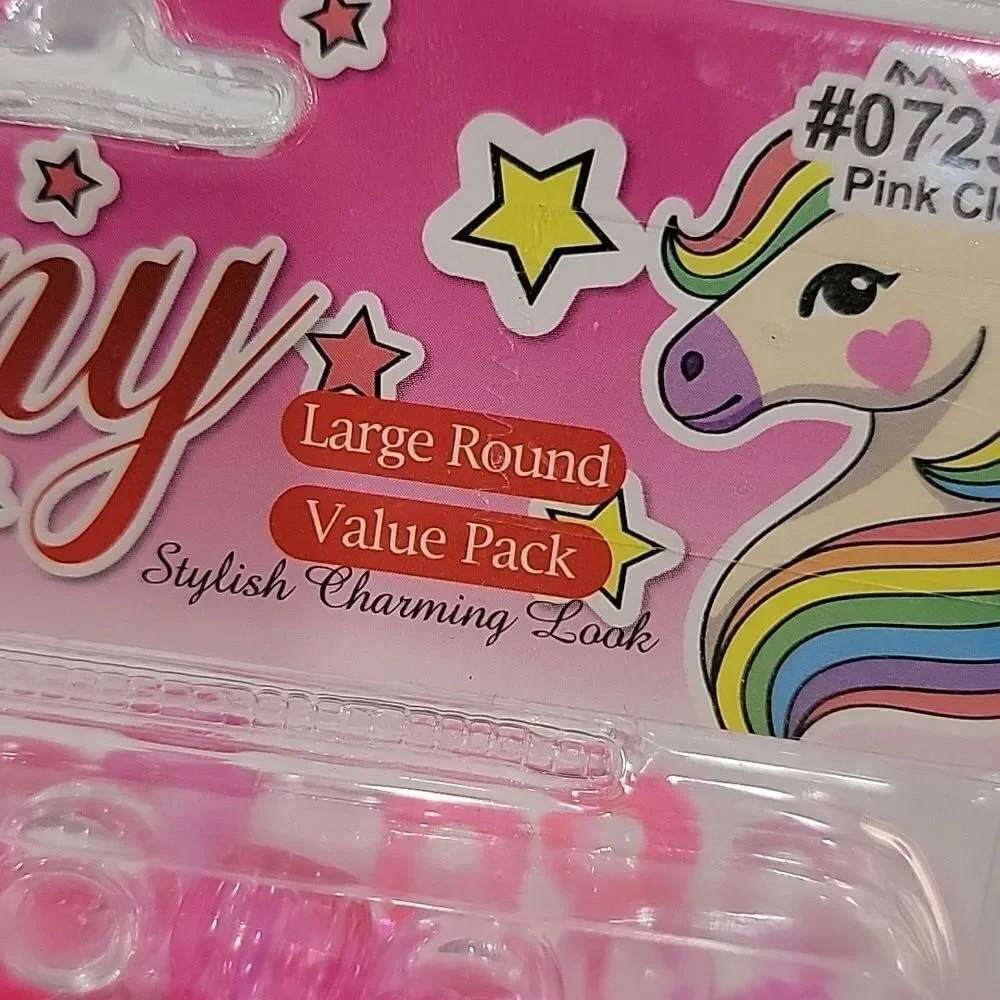 🖤5/$20🖤 NEW.. 2 pack pinks large pony beads..